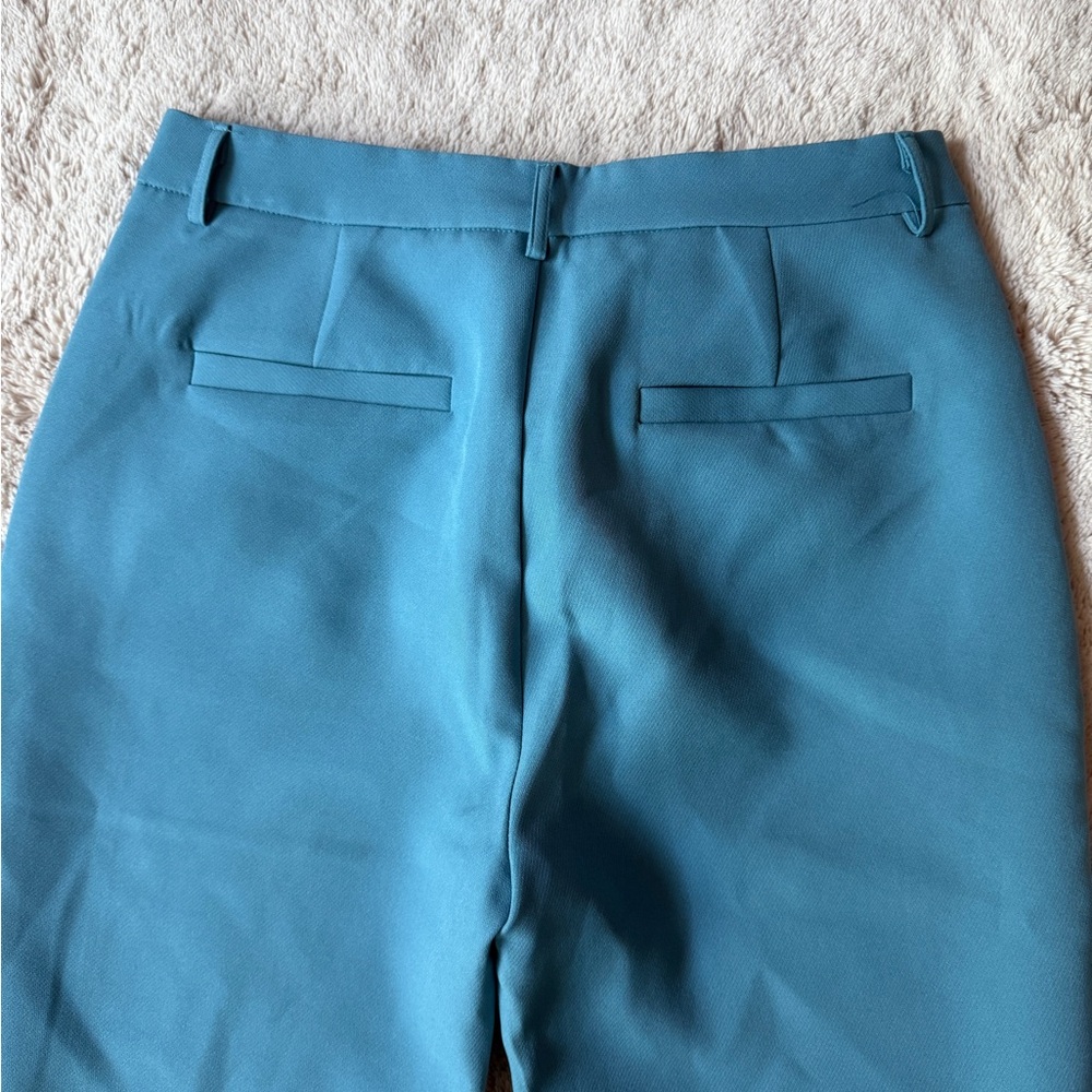 Walter Baker Straight Leg Trousers in Blue - Picture 6 of 6
